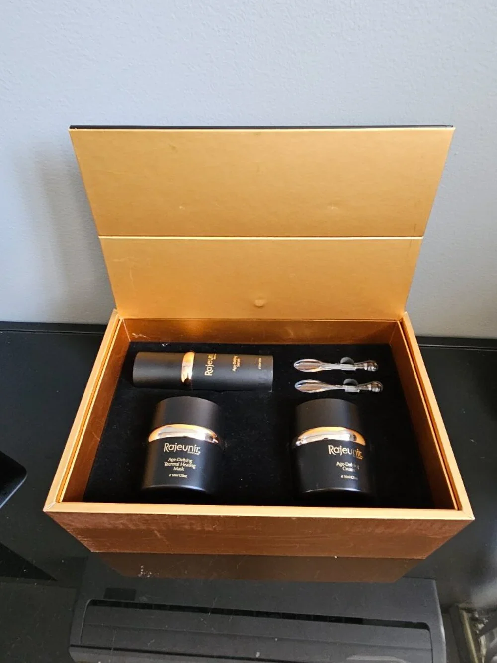 RAJEUNIR AGE-DEFYING THERMAL COLLECTION- AGE-DEFYING CREAM, SERUM & THERMAL MASK